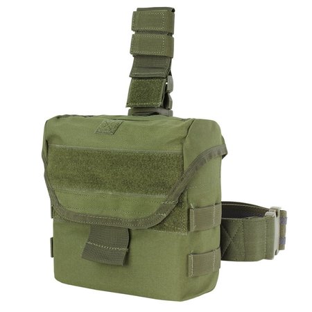 CONDOR OUTDOOR PRODUCTS DROP LEG DUMP POUCH, OLIVE DRAB MA38-001